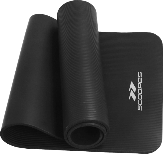 Fitnes podloga NBR Cushion 10 mm črna