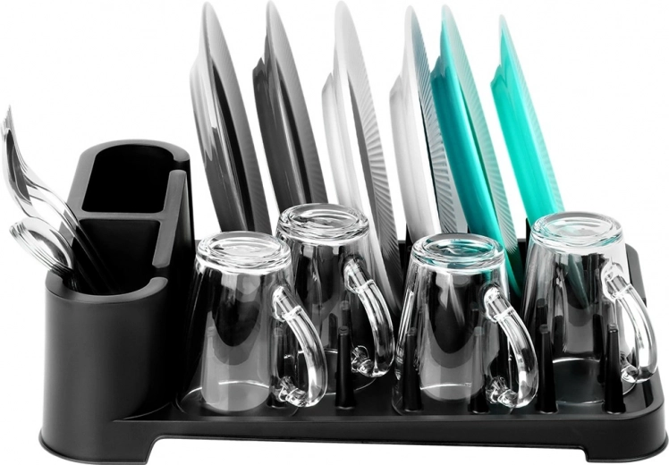 Stabilno sušenje krožnikov, skodelic in kozarcev