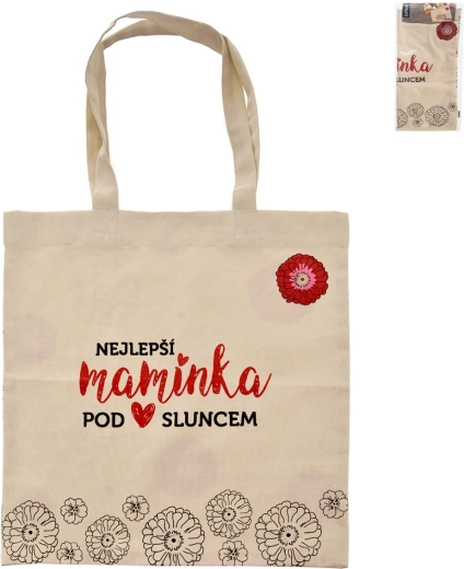 Bombažna nakupovalna torba »NAJBOLJŠA MAMICA«