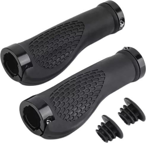 Ergonomski kolesarski ročaji TRIZAND – varnostni obroč, 2 kosa