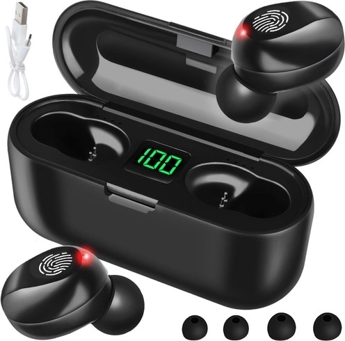 brezžične slušalke Bluetooth s powerbanko