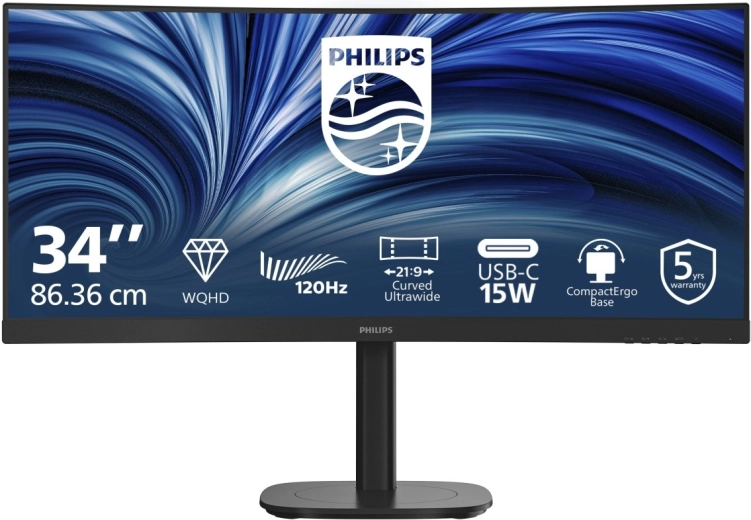Philips 34B2N3500C 34" Curved Monitor