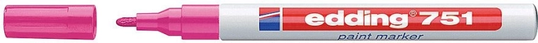 Lakovni označevalnik rožnati Edding 751
