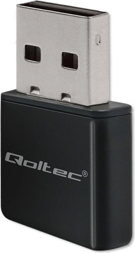 Brezžični Mini Adapter WiFi Qoltec USB 2.0 300Mbps