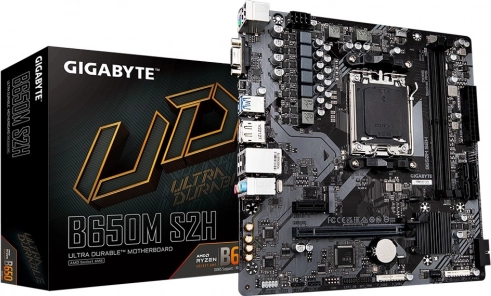 Gigabyte B650M S2H – microATX matična plošča AM5 z DDR5, M.2 in HDMI/DP