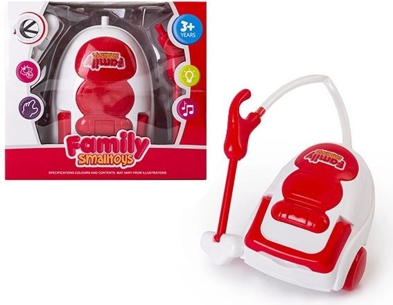 Children's vacuum cleaner with light and sound effects