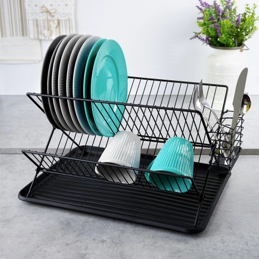 Dvonadstropna kapaciteta za 21 krožnikov