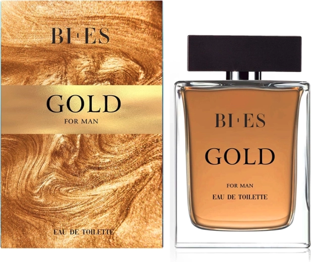 Moška toaletna voda BI-ES Gold 90 ml