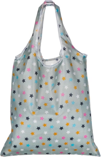 Zložljiva nakupovalna torba z motivom zvezd 59 × 37 cm