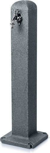 Vrtni vodni steber s pipo v antracitnem granitu