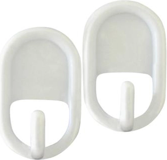Plastični samolepilni kavlji Toro, 2 kosa