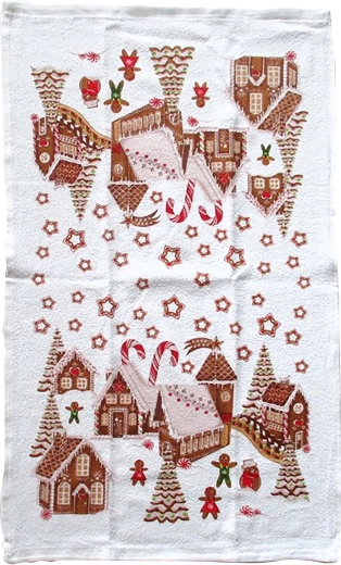 Kuhinjska krpa TORO Medenjakova vasica 38 × 63 cm