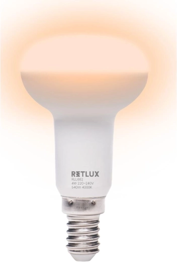 Bright cool white light