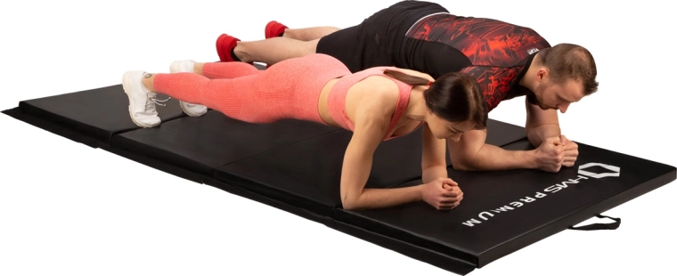 Močno blaženje in nedrseča površina za varno vadbo