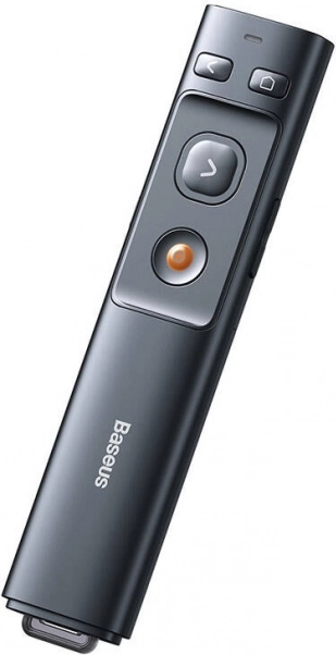Baseus Orange Dot brezžični predstavitveni kazalnik z rdečim laserjem – siv