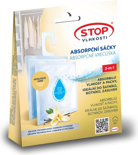 Ceresit Stop Moisture – vanilla-scented absorbent sachets 2×50 g