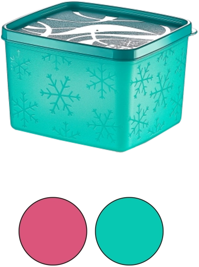 Posoda za zamrzovalnik No-Frost 1,1 l brez BPA