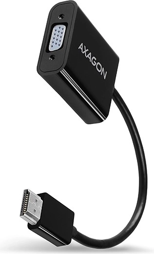 Adapter AXAGON HDMI na VGA z zvokom in napajanjem microUSB