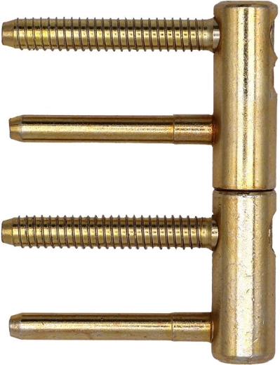 TRIO 15 Door Hinge, complete - 10 pcs – Yellow Zinc