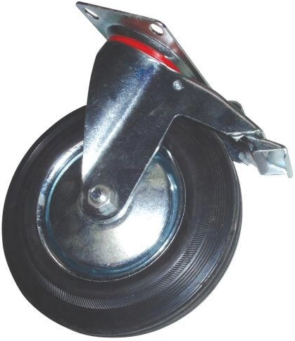 Vrtljivo kolesce z zavoro 200 mm, nosilnost 120 kg