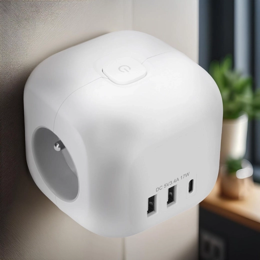 USB-C + 2× USB-A za vsakodnevno polnjenje