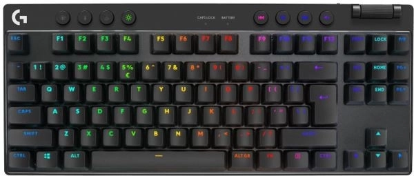 Logitech G Pro X TKL Lightspeed brezžična igralna tipkovnica US, črna