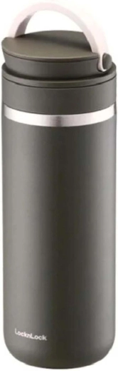 Nerjaveča termoska z ročajem LocknLock Metro Two-Away 475 ml kaki