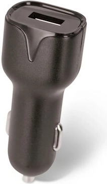 Setty USB avtomobilski polnilnik 2,4 A s kablom USB‑C 1 m, črna