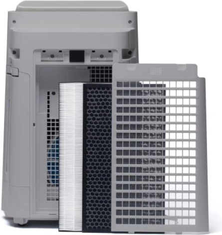 3-stopenjska filtracija: predfilter, oglje, HEPA