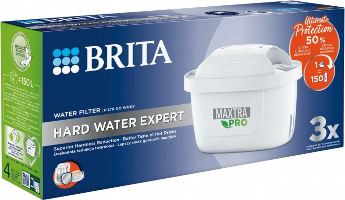 Nadomestni filtri BRITA MAXTRA PRO Hard Water Expert, 3 kosi