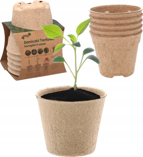 Set 5 šotnih lončkov 11,5 × 10 cm