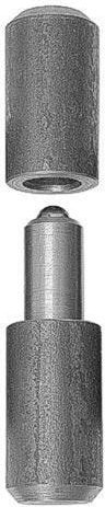 Zvarni tečaj s krogličnim ležajem 90 × 22 mm
