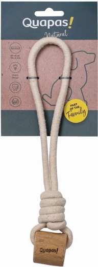 Quapas! lasso igrača za pse iz kavovine za vlečenje