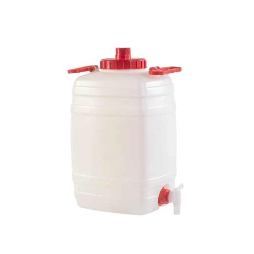 Plastični sod 20 l z navojnim pokrovom, ročajem in prezračevanjem