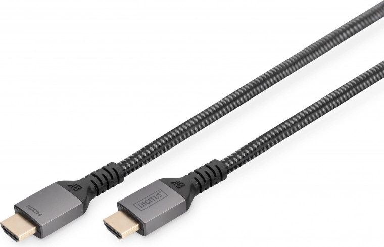 Premium HDMI 2.1 kabel ultra high speed 8K 60 Hz, 2 m, črn