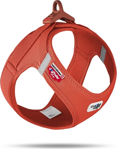 Curli Air-Mesh oprsnica s sponko Sun Orange 2XS (2–4 kg)