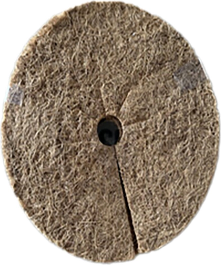 Kokosova zaščita rastlin premer 25 cm, višina 1 cm (3 kosi)