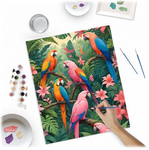 Popoln komplet, pripravljen za slikanje