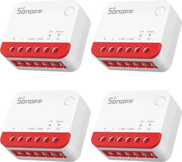 Pametno stikalo za rolete Zigbee SONOFF Mini-ZBRBS (set 4 kos)