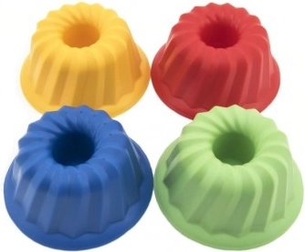 Modelček za pesek v obliki šarklja, plastika, 12 × 7 cm, različne barve