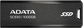 Zunanji SSD disk ADATA SC610 1000GB USB3.2 Gen2 črn