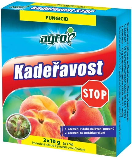 Stop kodravosti breskev 10 g + 10 g – dvofazna zaščita