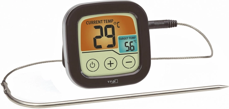 Digitalni termometer za peko in žar z nerjavno sondo