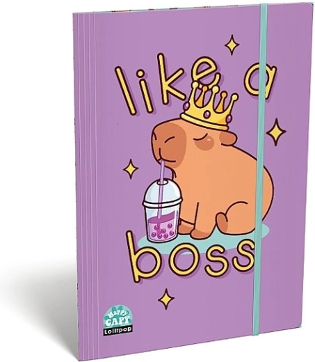 A5 Document Folder LizzyCard capybara