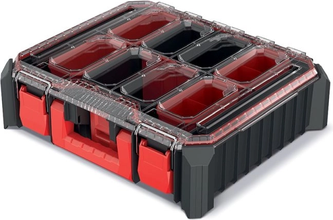 Organizator CMX z odstranljivimi škatlami 44,5 × 36,8 × 12,6 cm, črn