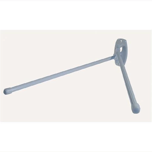 Dvo-kraki kovinski sušilnik za brisače – bel