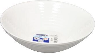 Steklena skleda HARENA 16 cm bela