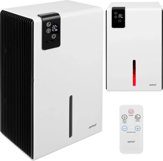 Zortiva Air Dehumidifier with Hygrostat and Remote Control