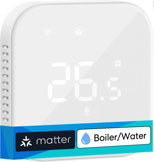 Pametni Wi‑Fi termostat Meross za kotle in vodno talno ogrevanje