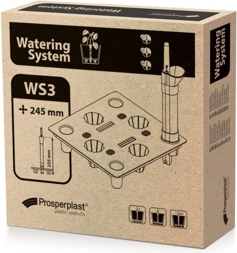 Samonamakalni sistem za kvadratne lonce 24,5 × 24,5 cm
